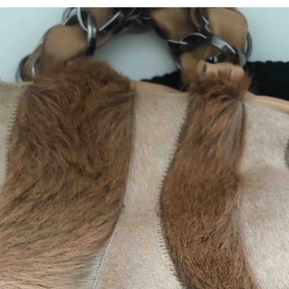 ❗️SOLD OUT❗️🚫Chanel Bag with beige pony skin - Picture 4 of 8